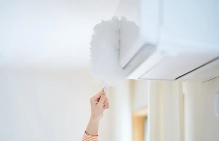 床面排気でハウスダストを効率よく除去