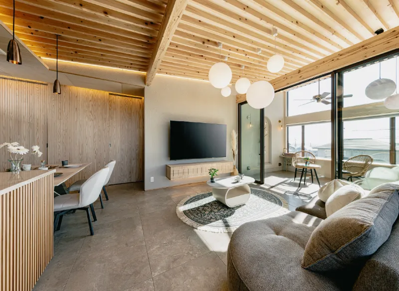 アースカラーのジャパンディインテリア