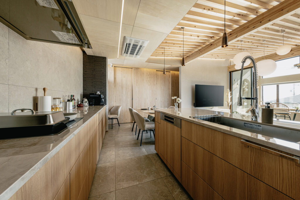 ジャパンディスタイルのキッチン