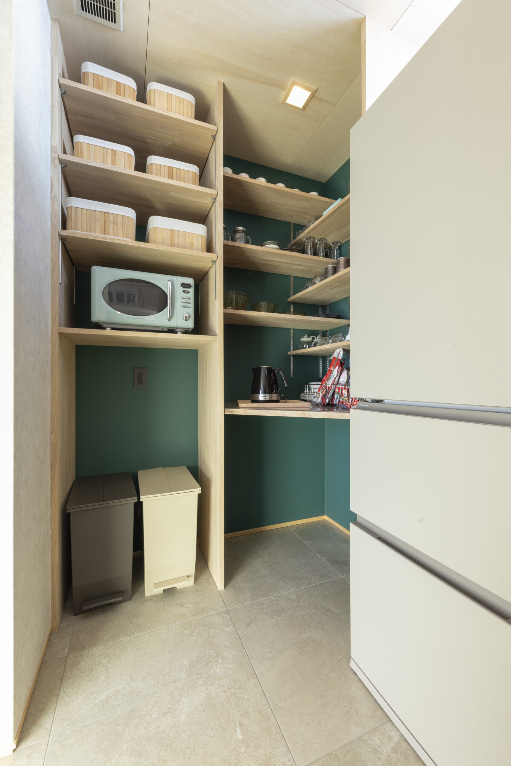 ジャパンディスタイルのパントリー