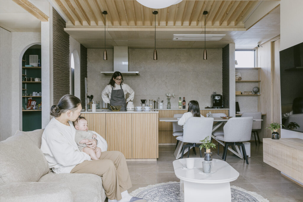 ジャパンディスタイルのダイニングキッチン